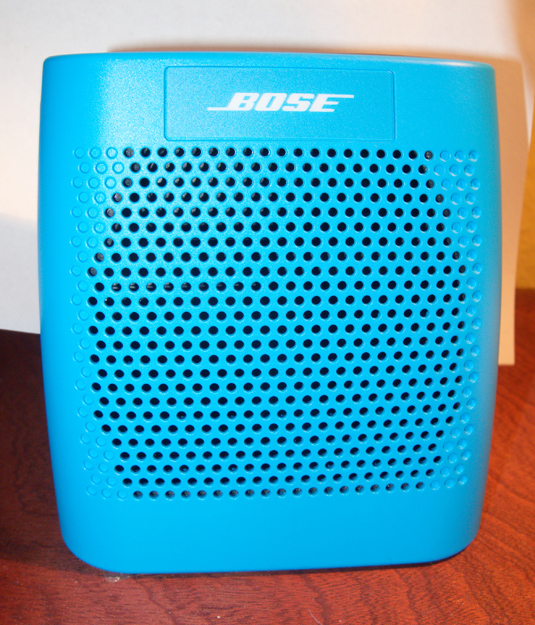 Photograph of Bose SoundLink Color speaker.